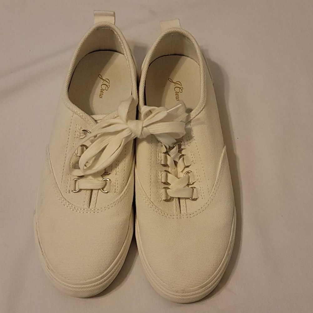 J. Crew  Harbor sneakers size 8‎